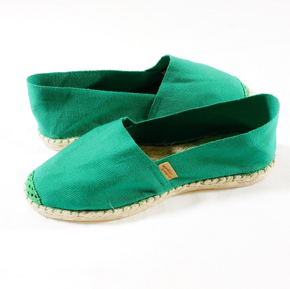 Artisanat Shoes - ARTISANAT FRANCAIS Espadrille Green Shoes Size 38